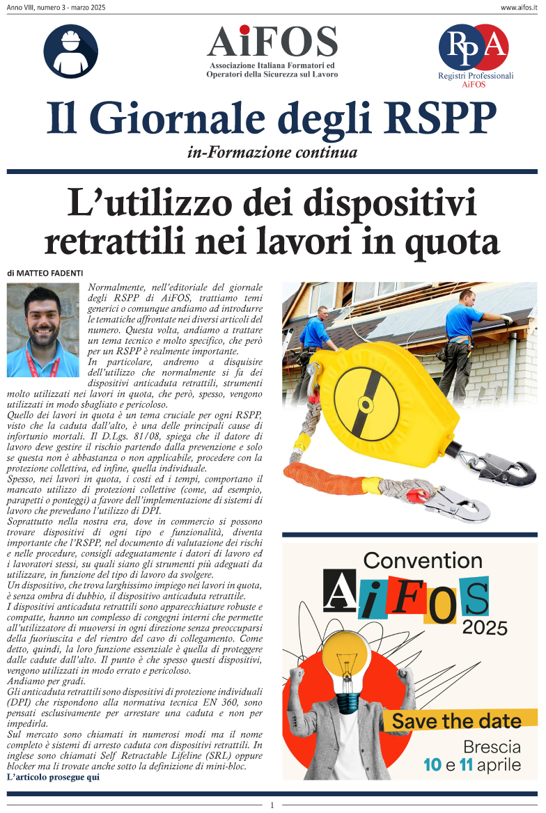 Il Giornale degli RSPP - Marzo 2025